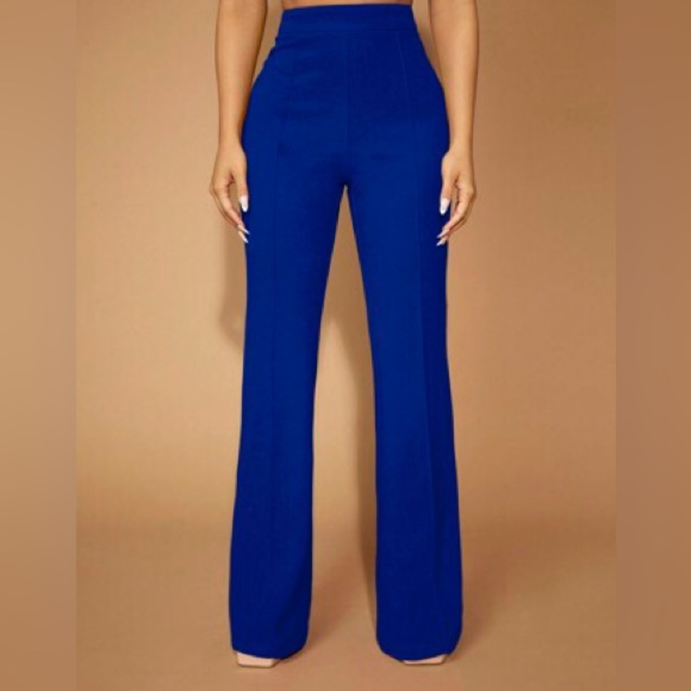 SHEIN Blue Pant Suit